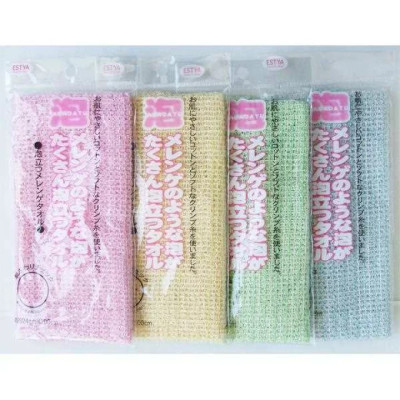 Khăn tắm tạo bọt Seiwa-pro meringue 24x100cm - Hàng nhập khẩu Nhật Bản