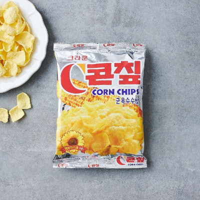 Snack Bắp Corn Chip Crown Hàn Quốc 70g