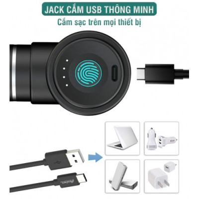 Máy massage cầm tay mini 4 đầu Mỹ Booster Pocket MINI