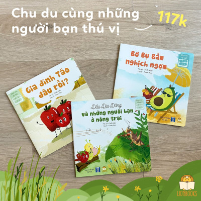 Set 8 Cuốn Sách Cho Bé 1 Tuổi (Muôn Điều Kì Diệu, Vườn Nhà Hạnh Phúc, Chu Du Cùng Những Người Bạn) - Sách Đọc To Cho Bố Mẹ Cùng Đọc, Cùng Chơi Với Bé