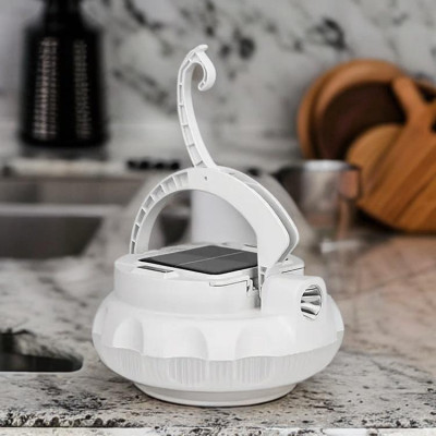 ĐÈN LED NĂNG LƯỢNG MẶT TRỜI SÁNG 3 MÀU 15W CÓ NAM CHÂM 56228 AKKO STAR   - HÀNG CHÍNH HÃNG