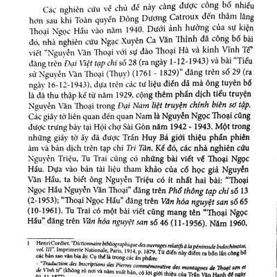 Thoại Ngọc Hầu Qua Những Tài Liệu Mới