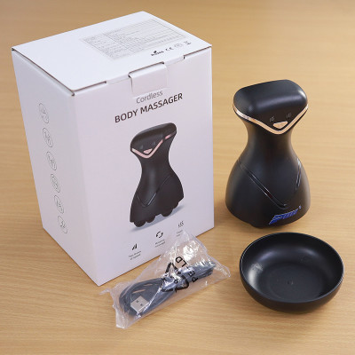 Máy massage toàn thân cầm tay Puli PL-671DC - Massage bụng, và thư giãn toàn thân