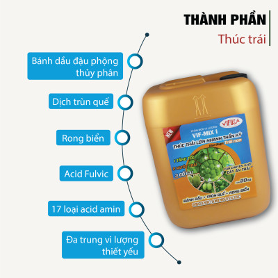 VIF-MIX I - Phân bón Thúc trái can 20kg