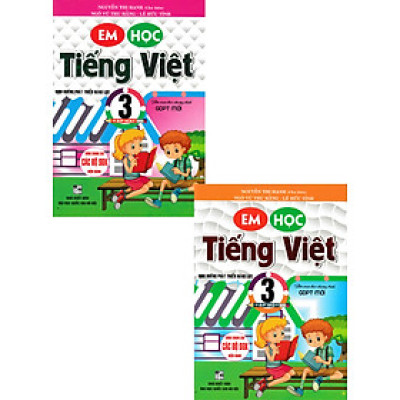 Sách tham khảo- Combo Em Học Tiếng Việt 3 (Biên Soạn Theo Chương Trình GDPT Mới) (Bộ 2 Cuốn)_HA