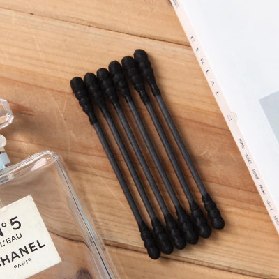 Set 02 Hộp tăm bông lấy ráy tai Than hoạt tính 180P - Hàng nội địa Nhật Bản