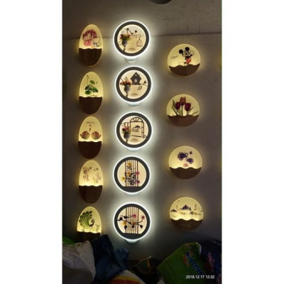 ảnh thật -Đèn tường tô điểm ,đèn buồng nghỉ ,đèn tường led DT