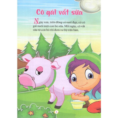 Sách - Những Câu Chuyện Giáo Dục - Cô Gái Vắt Sữa - Tân Việt Books