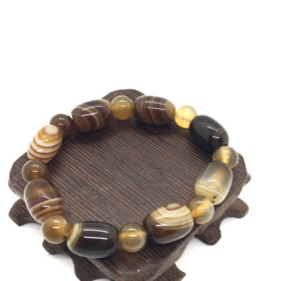 VÒNG TAY LU THỐNG VÂN ĐEN THU TÀI HÚT LỘC