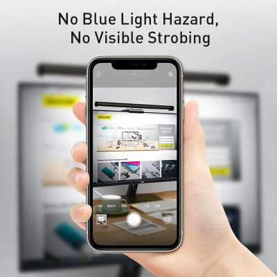 Đèn Led Máy Tính Phiên bản Pro Chiếu Sáng Rộng Ánh Sáng Đều Thiết Kế Sang Trọng - Hàng Chính Hãng Baseus