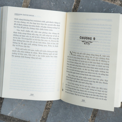 Sách - Lớn lên trên đảo vắng - Cuộc phưu lưu kịch tính của gia đình Robinson - Đinh Tị Books