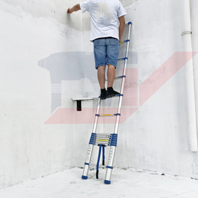 Thang nhôm rút đơn DIY TL-I-38S chiều cao sử dụng tối đa 3.8m - Hàng chính hãng - Tiêu chuẩn chất lượng an toàn Châu Âu