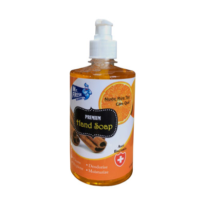 Combo 2 chai nước rửa tay Hand Soap 500ml Hương Cam Quế 