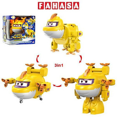 Đồ Chơi Robot Biến Hình Cỡ Lớn Khủng Long Brachy Cứu Hộ - Superwings YW790243