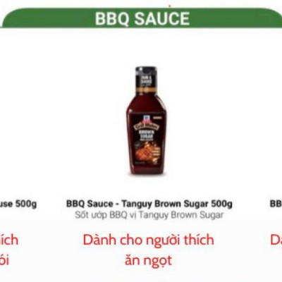 Sốt Ướp BBQ MCCormick vị ớt 500g