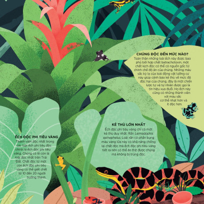 Bách Khoa Tri Thức Dành Cho Trẻ Em - Các Sinh Vật Cực Độc Trên Trái Đất