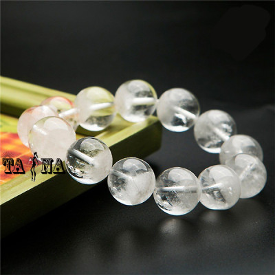 Vòng tay đá ưu linh trắng 5A hợp mệnh Kim, Thủy