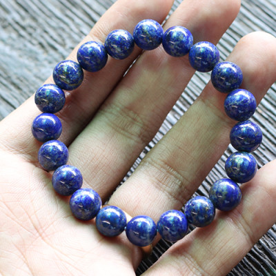Vòng Tay Đá Lapis Lazuli 8mm Ngọc Quý Gemstones GA116
