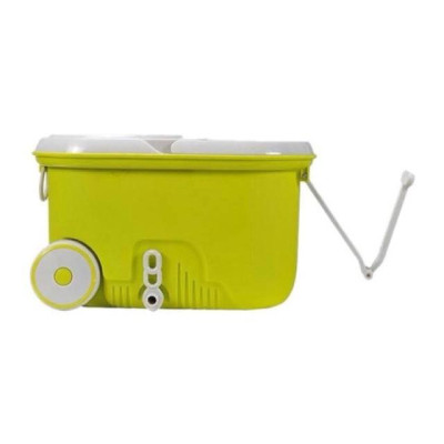 Bộ Lau Nhà Xoay Tay 360 độ MOP L003 Lồng Vắt Bằng Inox (cam kết hàng chính hãng)