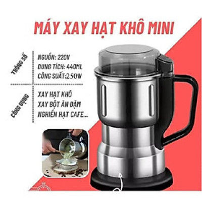 MÁY XAY NGHIỀN BỘT KHÔ NGHIỀN SIÊU NHỎ MỊN MỌI THỨ CÔNG XUẤT LỚN 