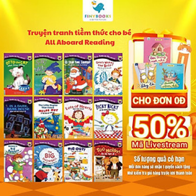 Bộ Sách Truyện Tranh Tiềm Thức Cho Bé 2-7 tuổi – All Aboard Reading (Bản Tiếng Việt) - MCBooks