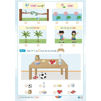 Sách - Combo Bài Tập Hằng Ngày Toán và Tiếng Việt lớp 1 - Cánh Diều - Tập 1 (2 cuốn)