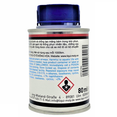 Phụ gia vệ sinh buồng đốt tẩy carbon cho xe máy Liqui Moly 7916