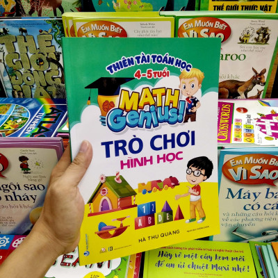 Thiên Tài Toán Học (4 - 5 Tuổi) - Trò Chơi Hình Học