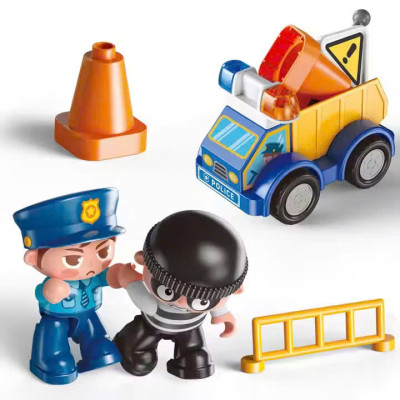 FEELO - 42004 - Lắp Ráp Đồn Cảnh Sát Cao Tầng (175 Chi Tiết)