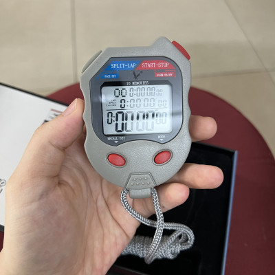 Đồng hồ bấm giây, bấm giờ PC510 bộ nhớ 10LAP, đồng hồ đo hiệu suất công việc T THIEN TRUONG SPORT
