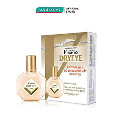 Dung Dịch Nhỏ Mắt V.Rohto Dryeye 13ml