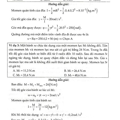 Kĩ Thuật Giải Nhanh Bài Tập Trắc Nghiệm Vật Lí 12 (Tập 1) 