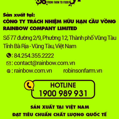 Trà Ice Tea vị Chanh Thơm - Robinson Farm - 16 gói x 15g