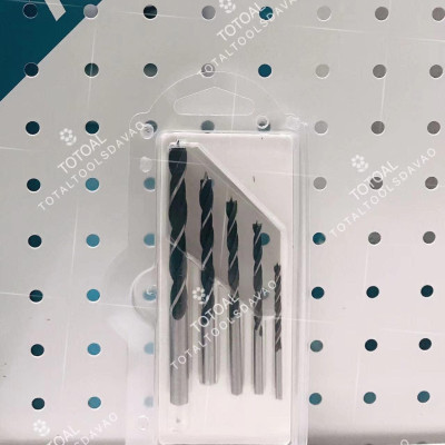 BỘ MŨI KHOAN GỖ 5 CHI TIẾT TOTAL TACSD7055
