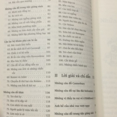 Sách - Những Câu Đố Tư Duy Và Logic Xứ Canterbury
