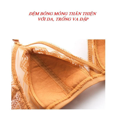 Áo Lót Bralette Ren Cao Cấp Venus Bless Kiểu Pháp Không Gọng Đệm Siêu Mỏng Kiểu Sexy (WL15)