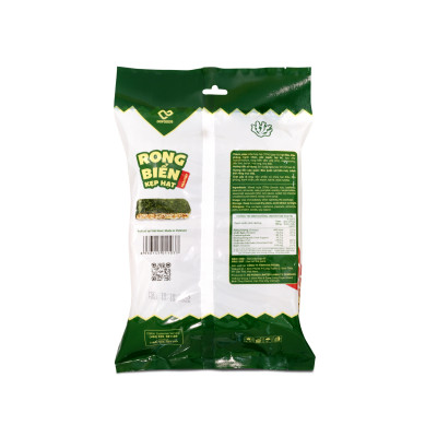[DGFoods] Bánh Rong Biển Kẹp Hạt, Đầy đủ dinh dưỡng, thơm ngon, ăn vặt healthy tốt cho sức khỏe, sản phẩm bổ sung, bữa ăn phụ