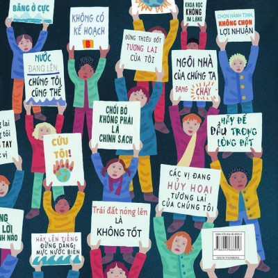 Sách - Greta Thunberg - Cô Bé Giải Cứu Ngôi Nhà Trái  Đất - NXB Phụ Nữ