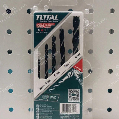 BỘ MŨI KHOAN GỖ 5 CHI TIẾT TOTAL TACSD7055