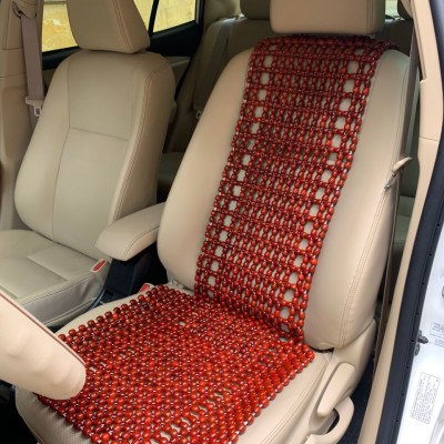 Đệm Lót Đàn Ghế Xe Ô Tô Hạt Gỗ Nhãn ( hình thật )