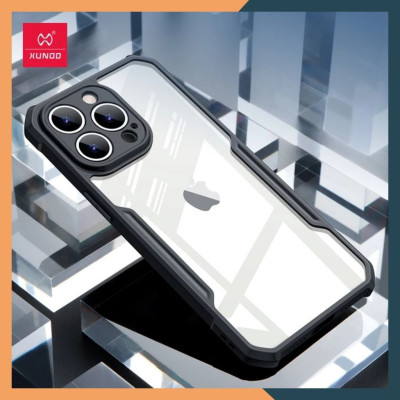 Ốp lưng dành cho iPhone 13 Pro trong suốt chống sốc XUNDD, chống va đập, bảo vệ camera, siêu bền bỉ - Hàng nhập khẩu