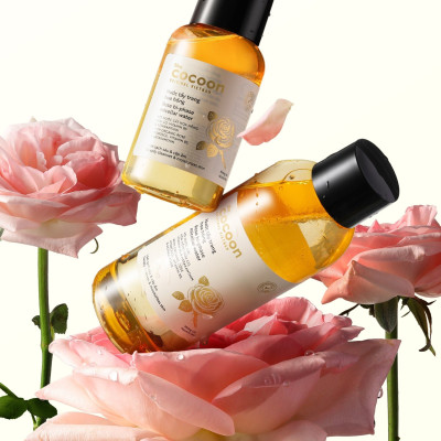 Nước tẩy trang hoa hồng cocoon 140ml thuần chay sạch da cấp ẩm và làm dịu