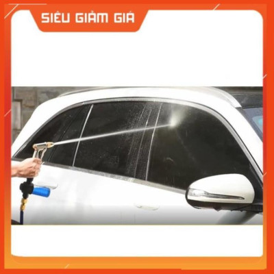 Bộ dây vòi xịt nước rửa xe, tưới cây . tăng áp 3 lần, loại 3m, 5m 206587Yđầu đồng,cút đồng+ tặng túi đựng bút