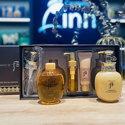 Bộ Sữa Tắm Và Dưỡng Thể The History Of WHOO- WHOOSPA Body Special Set 4 Sản Phẩm