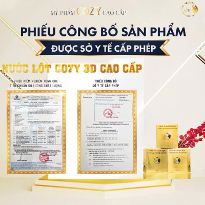 Thay da sinh học Cozy - Nước Lột Cozy 3D Cao Cấp - SET 2 CHÂN  [Gift] Bột Kích Bong Lần 2, Kem Kích Bong