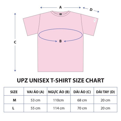 UPZ Áo Thun In Logo U (3 Màu)