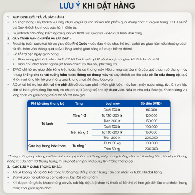 Freeship toàn quốc - Tủ lạnh ngăn đông dưới Aqua 292L AQR-B360MA(SLB) - Bảo hành trong 2 năm - Hàng chính hãng