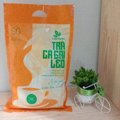 Combo 05 Bịch Trà Cà gai leo Thái Hưng  Thải độc gan, mát gan, giải rượu