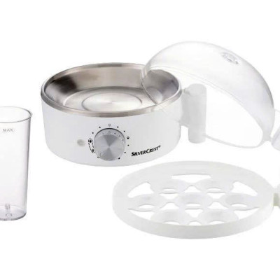 Máy luộc trứng Silvercrest 450W (đen, trắng) Hàng chính hãng