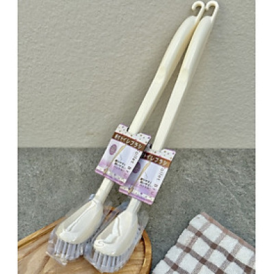 Chổi cọ toilet cán dài, đầu cong Seiwa Pro 40cm